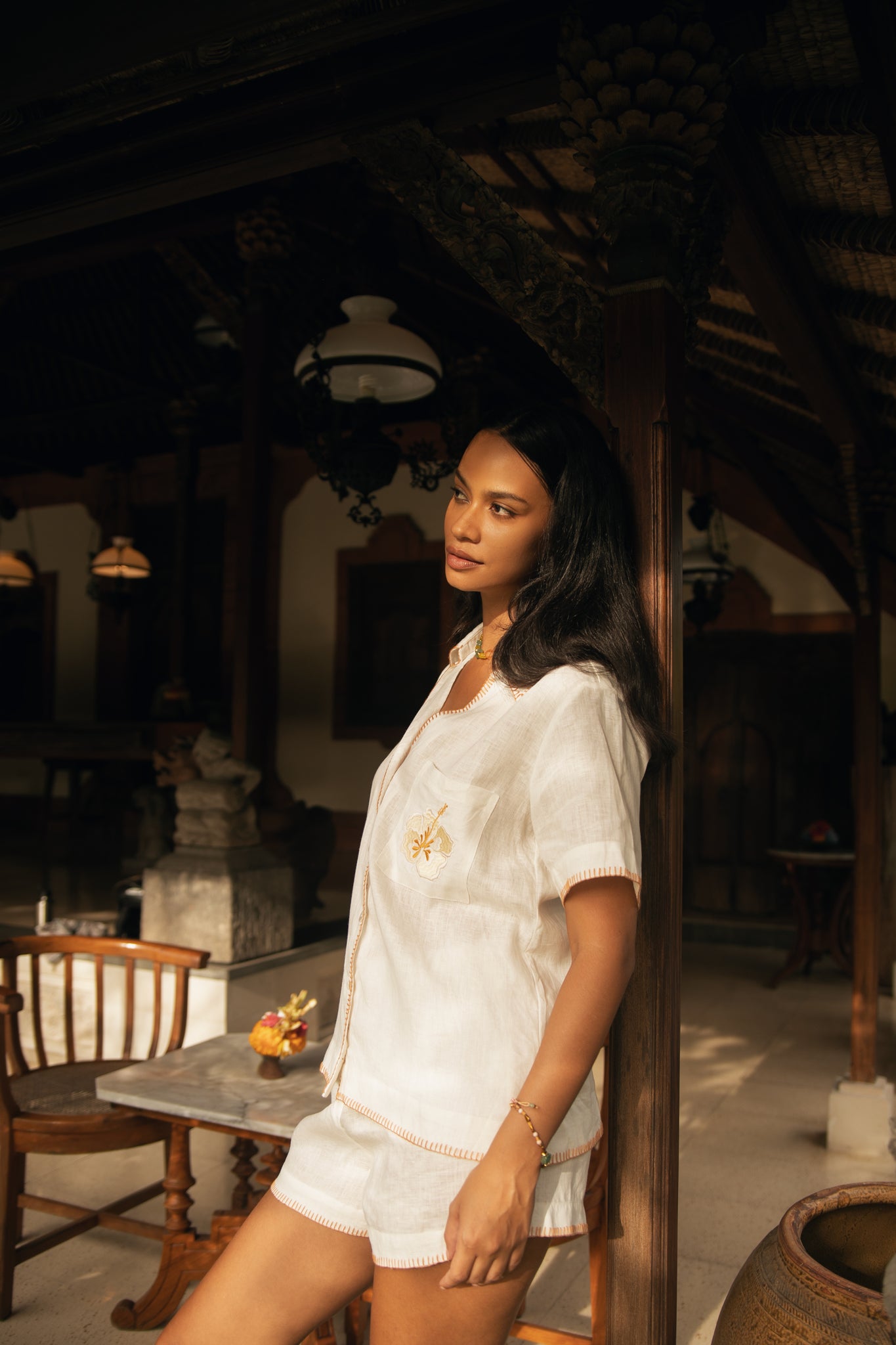 RANI EMBROIDERED SHORTS