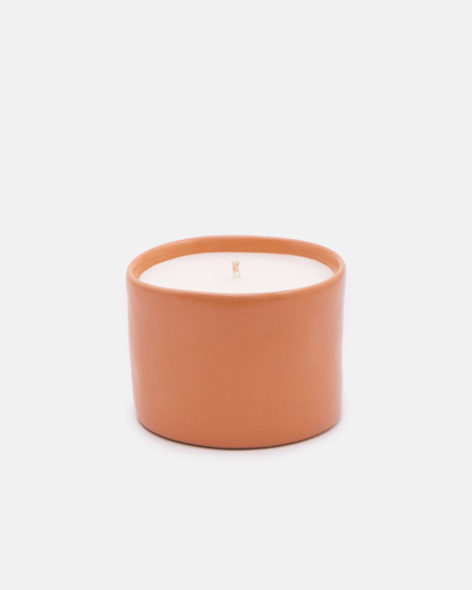 APRICOT CERAMIC CANDLE