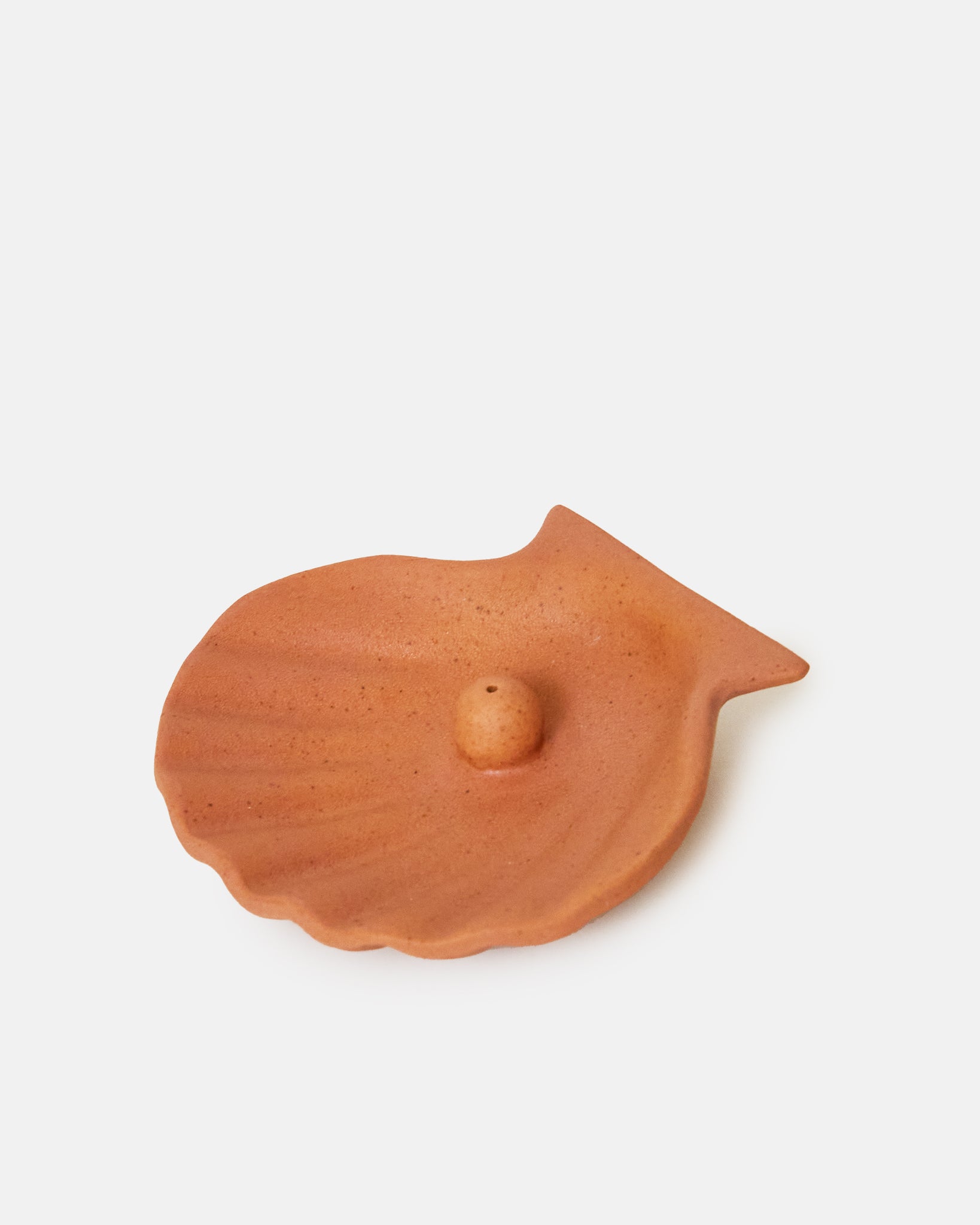 SEASHELL INCENSE HOLDER IN CORAL