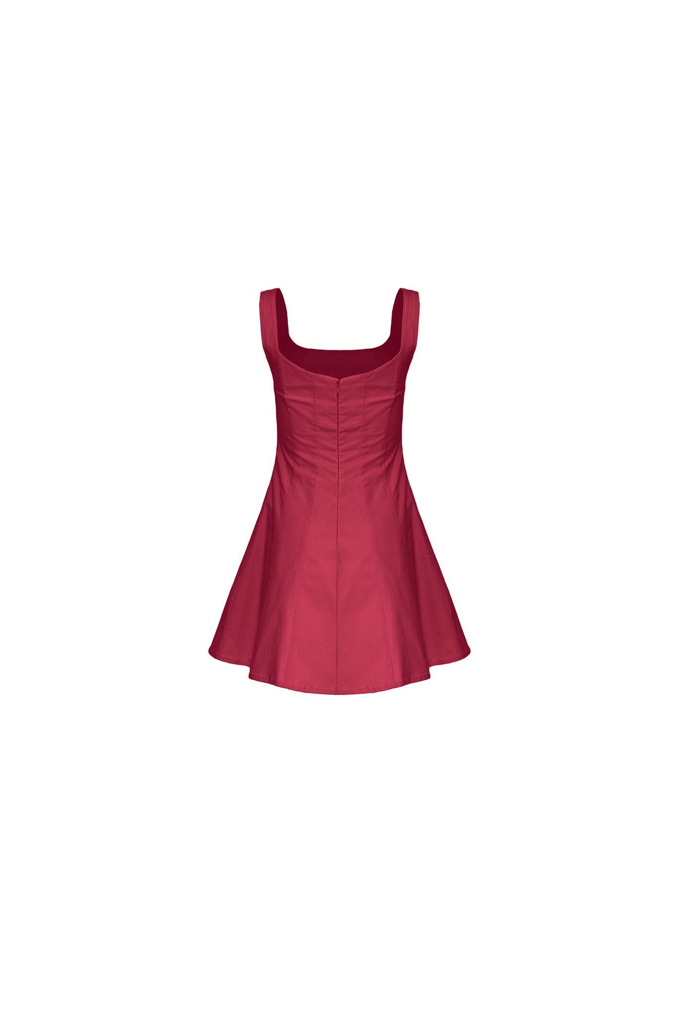 MALENA DRESS IN BLACK CHERRY