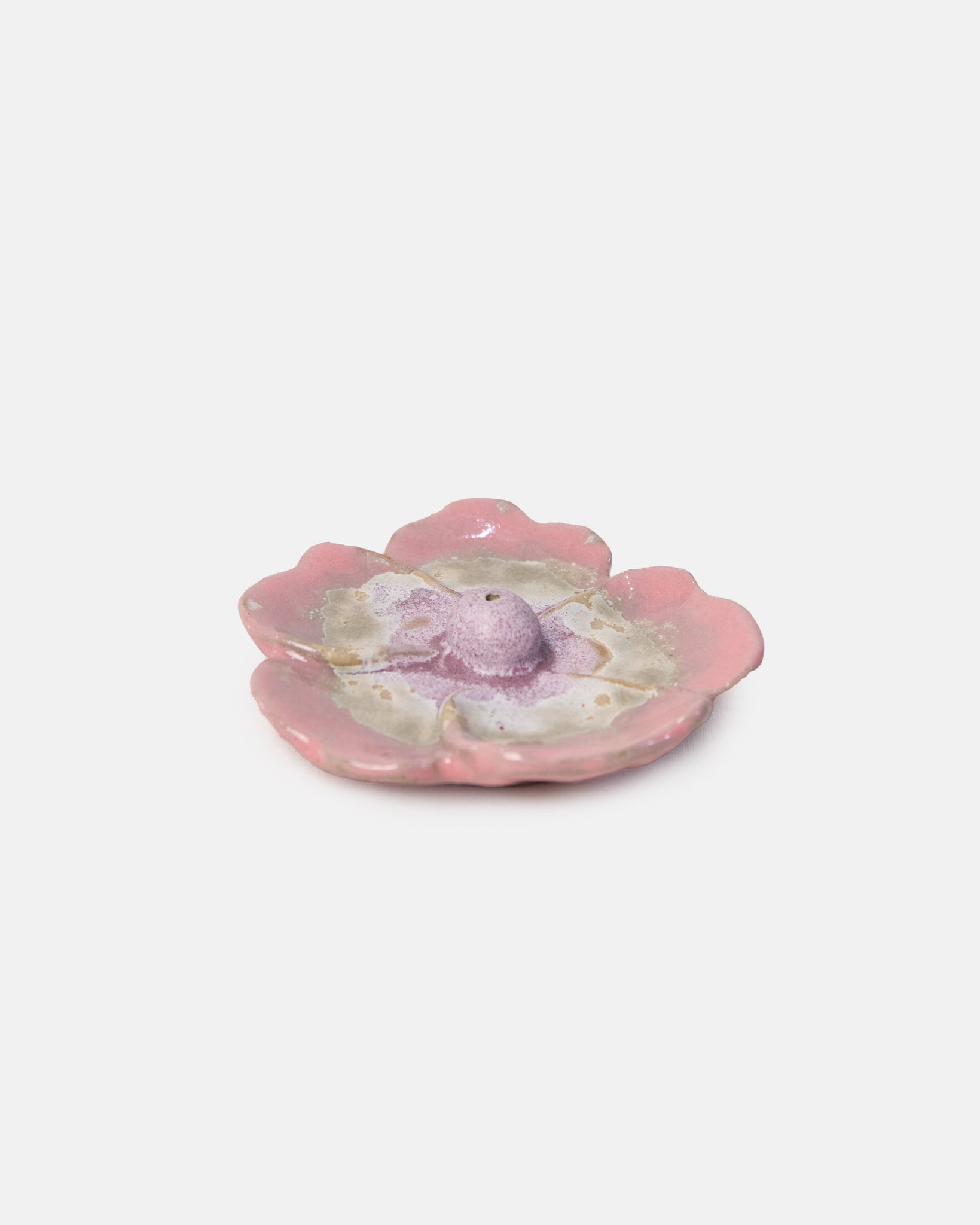 HIBISCUS INCENSE HOLDER IN SORBET