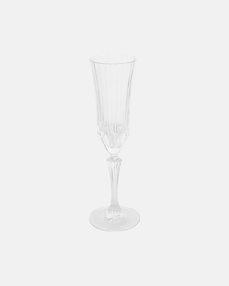 CRYSTAL FLUTE GLASS