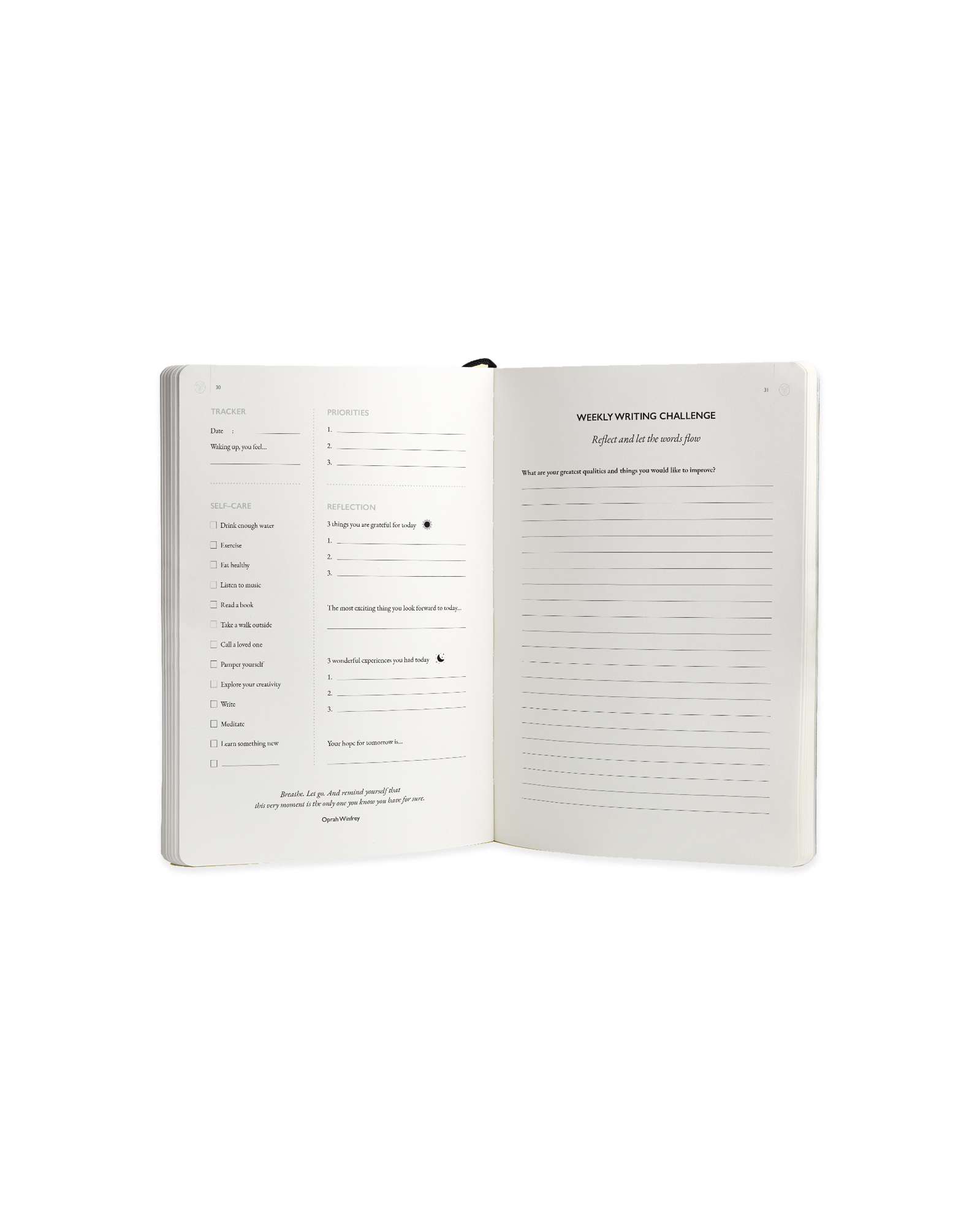 THE SELF-REFLECTION JOURNAL IN BEIGE